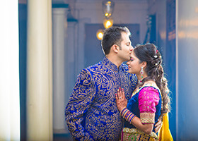 2 States NRI Wedding of Dubai Based Karishma Weds Divesh in Pune, India