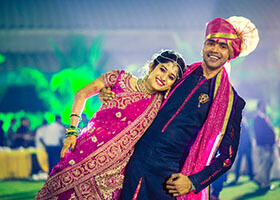 Big Fat Wedding Ceremony at Laxmi Lawns, Pune, Amruta Weds Mahesh