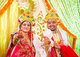 Big Fat Oriya Wedding Ceremony at Corinthians Club, Pune, Simran Weds Ratikant